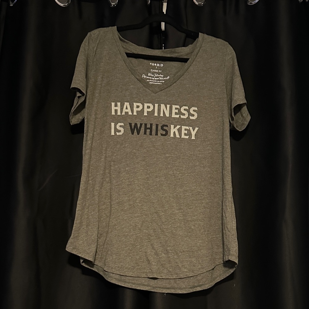 Torrid Heather green Graphic Tee